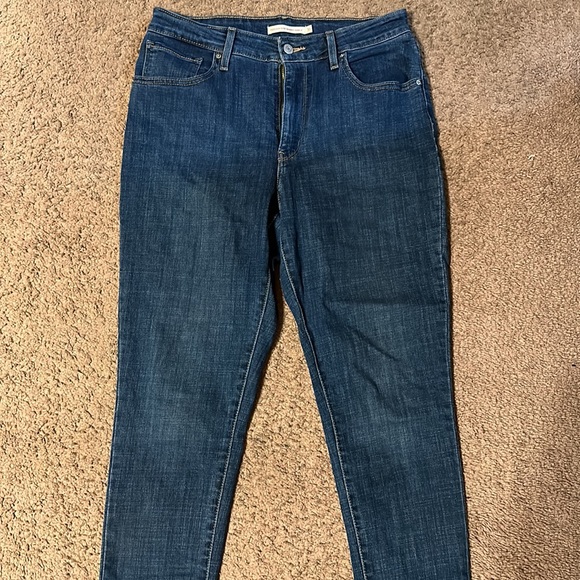 Levis 721 High Rise Skinny Ankle Jeans - Picture 3 of 9